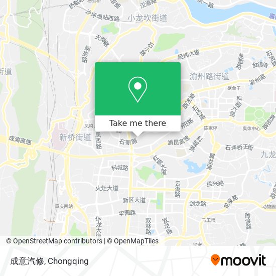 成意汽修 map