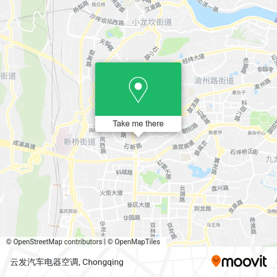 云发汽车电器空调 map
