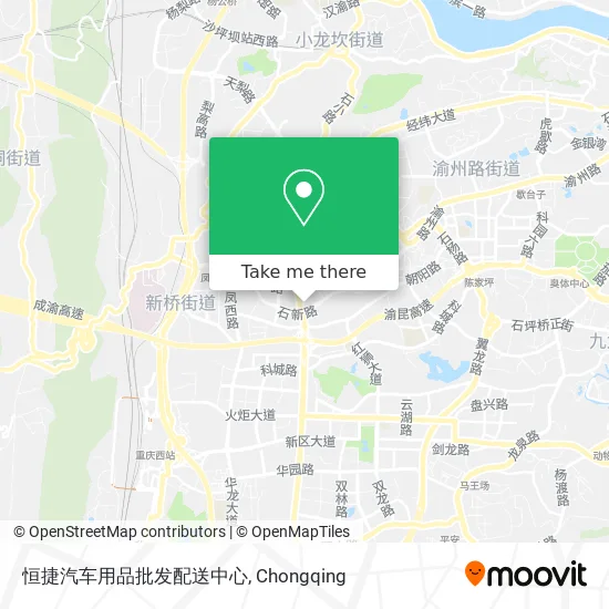 恒捷汽车用品批发配送中心 map