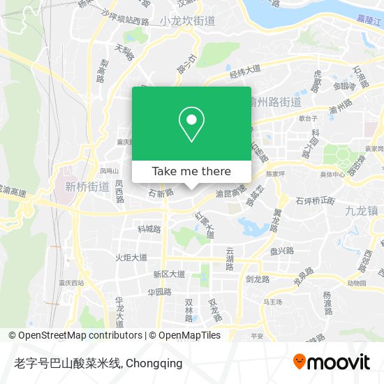 老字号巴山酸菜米线 map