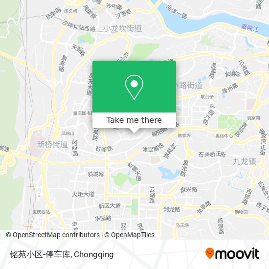 铭苑小区-停车库 map
