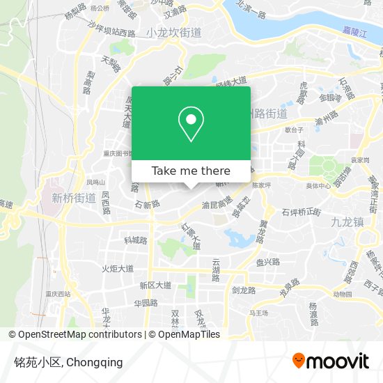 铭苑小区 map