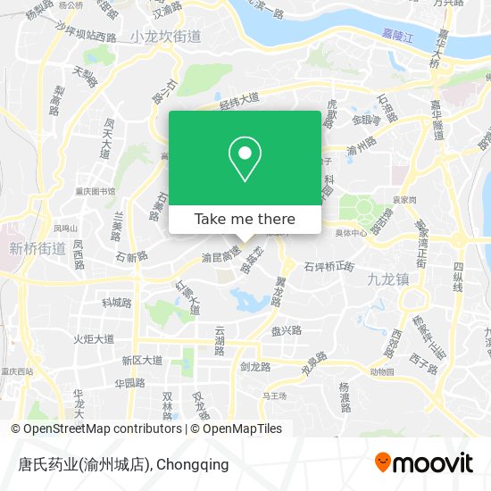 唐氏药业(渝州城店) map