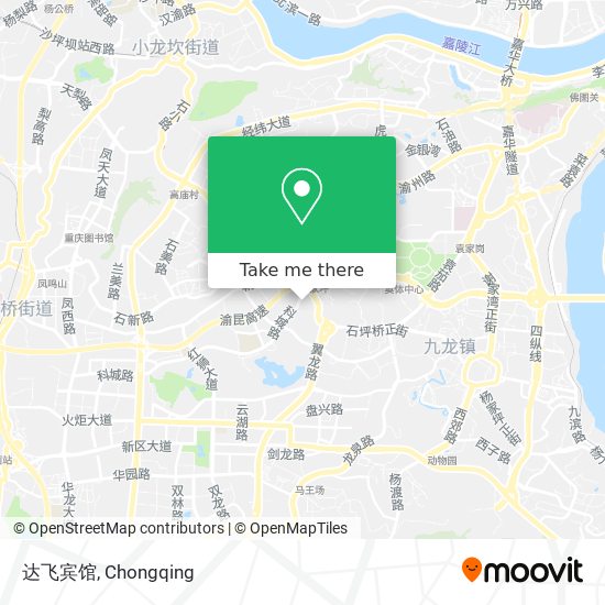 达飞宾馆 map