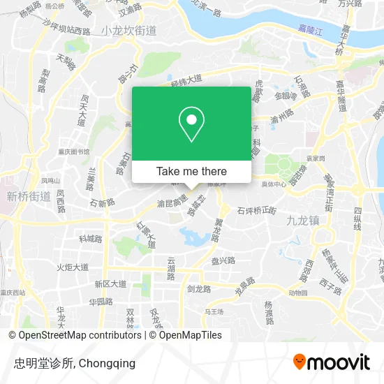 忠明堂诊所 map