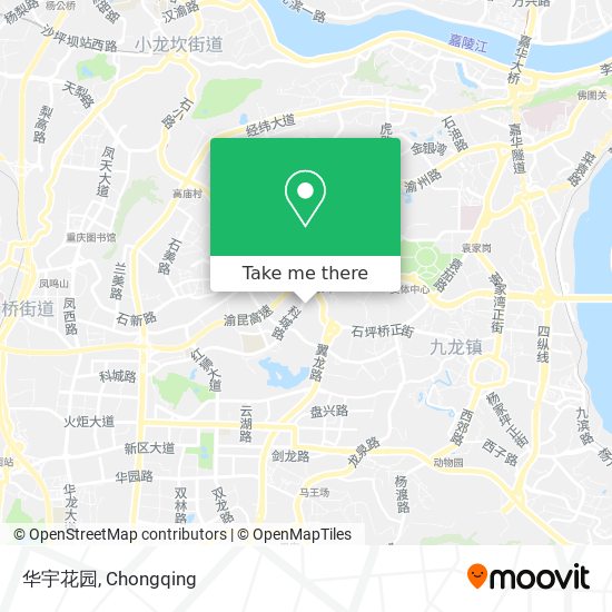 华宇花园 map