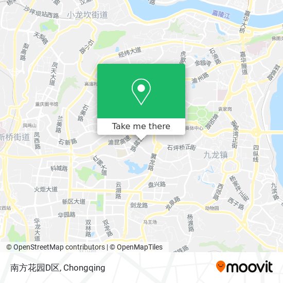 南方花园D区 map