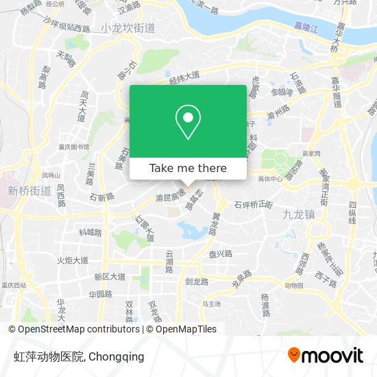 虹萍动物医院 map
