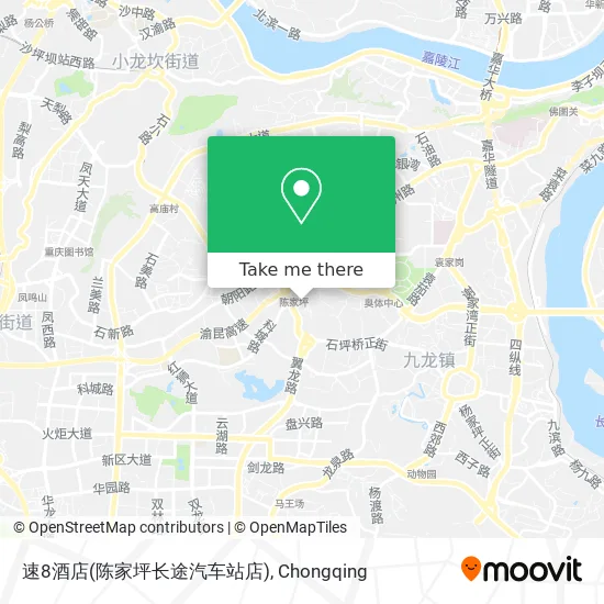 速8酒店(陈家坪长途汽车站店) map