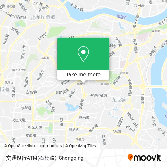 交通银行ATM(石杨路) map