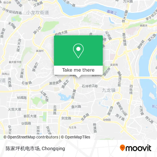 陈家坪机电市场 map