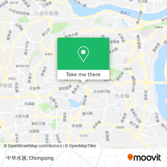 中华水族 map
