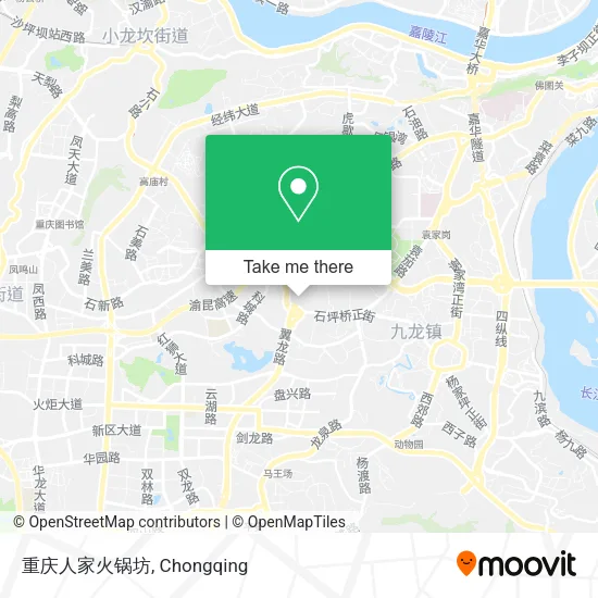 重庆人家火锅坊 map