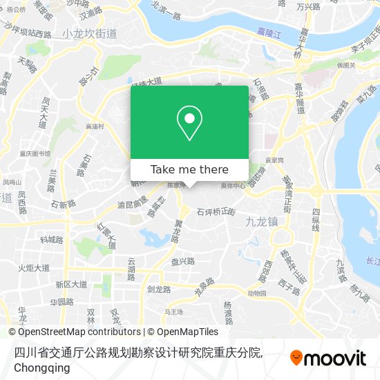四川省交通厅公路规划勘察设计研究院重庆分院 map