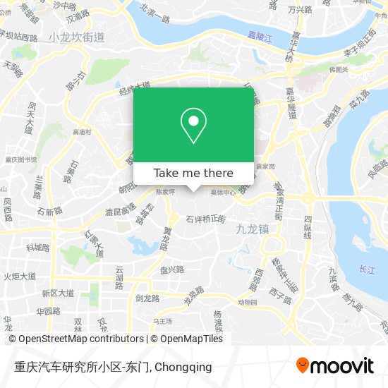重庆汽车研究所小区-东门 map