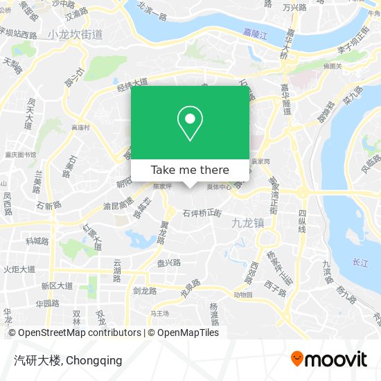 汽研大楼 map
