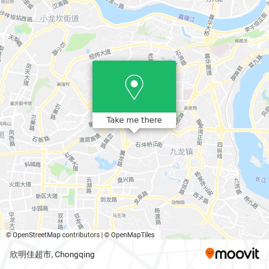 欣明佳超市 map