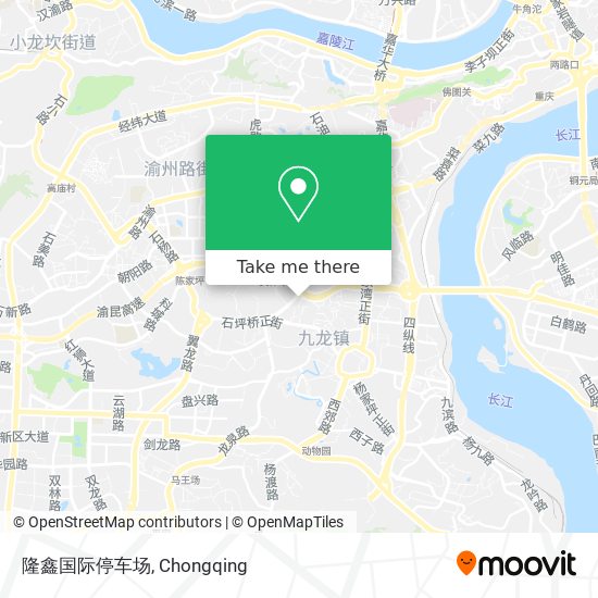 隆鑫国际停车场 map