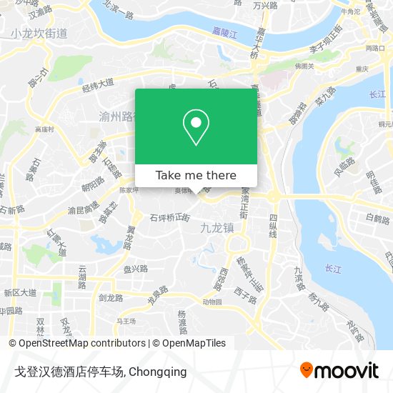 戈登汉德酒店停车场 map