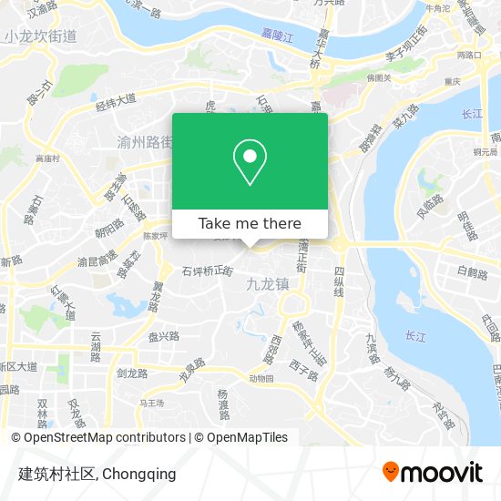 建筑村社区 map