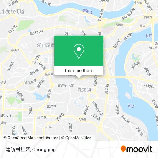 建筑村社区 map
