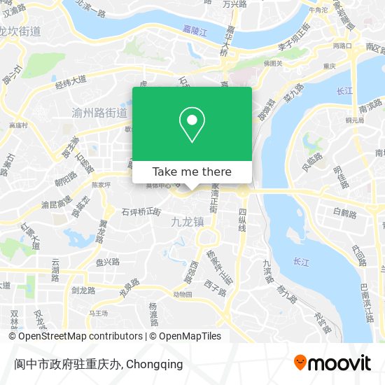 阆中市政府驻重庆办 map