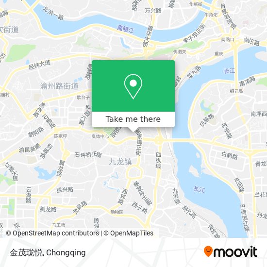 金茂珑悦 map