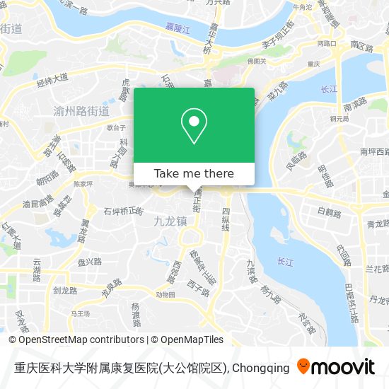 重庆医科大学附属康复医院(大公馆院区) map