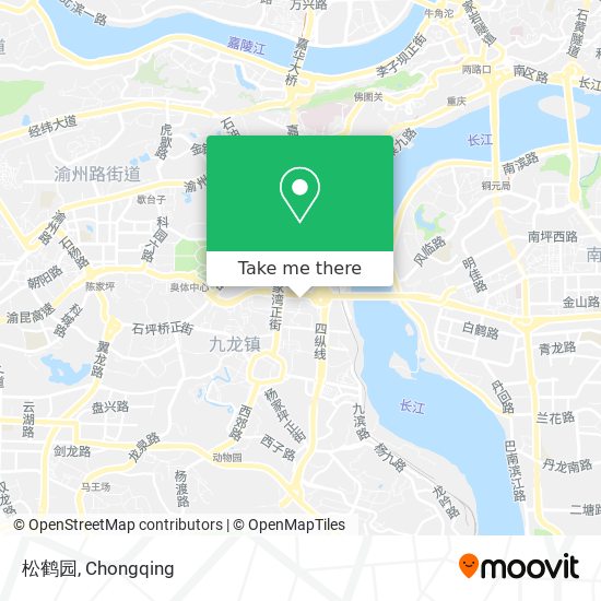 松鹤园 map