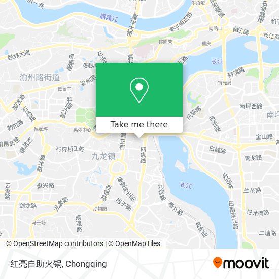 红亮自助火锅 map