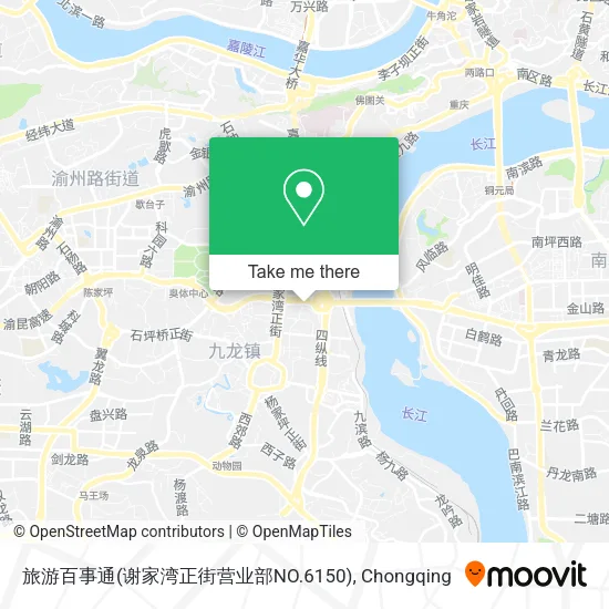 旅游百事通(谢家湾正街营业部NO.6150) map