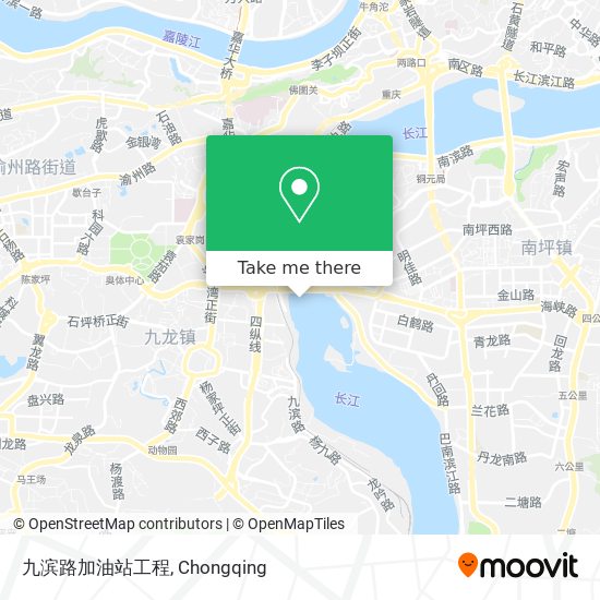 九滨路加油站工程 map