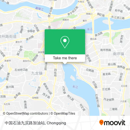 中国石油九滨路加油站 map