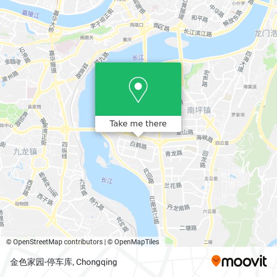 金色家园-停车库 map