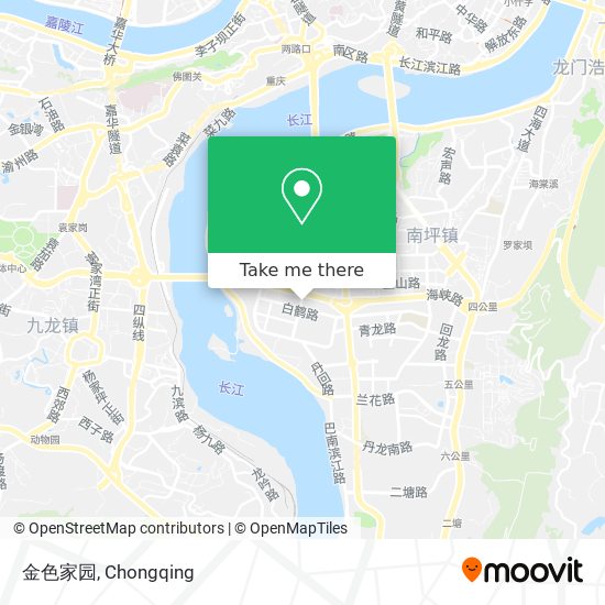 金色家园 map