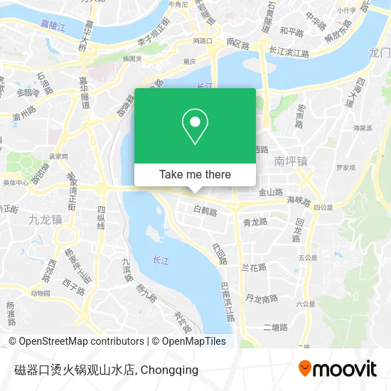 磁器口烫火锅观山水店 map