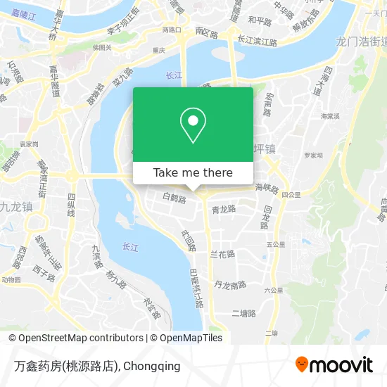 万鑫药房(桃源路店) map