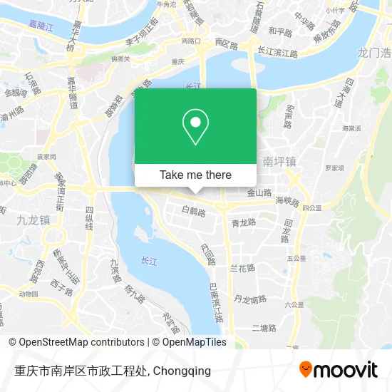 重庆市南岸区市政工程处 map