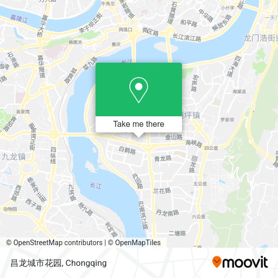 昌龙城市花园 map
