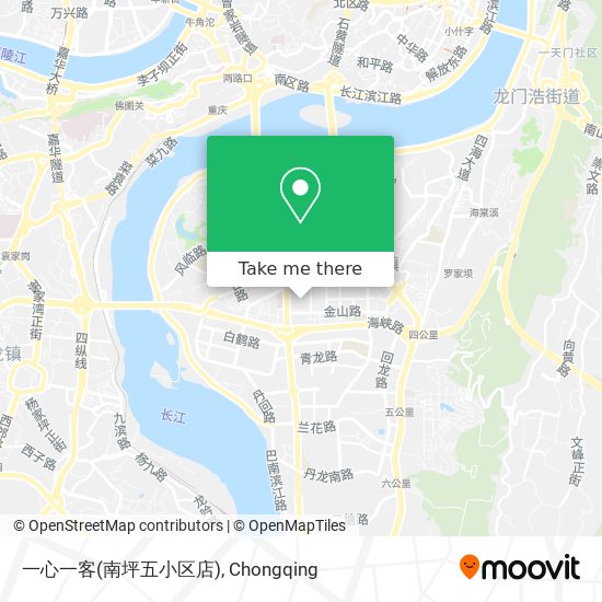 一心一客(南坪五小区店) map