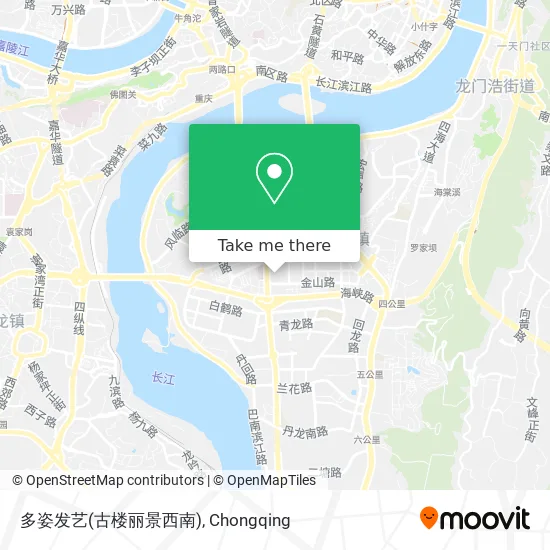 多姿发艺(古楼丽景西南) map