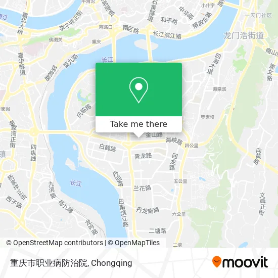 重庆市职业病防治院 map