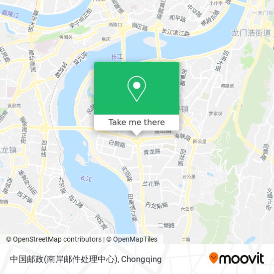 中国邮政(南岸邮件处理中心) map