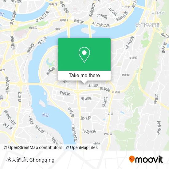 盛大酒店 map