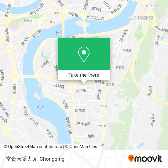 富贵天骄大厦 map