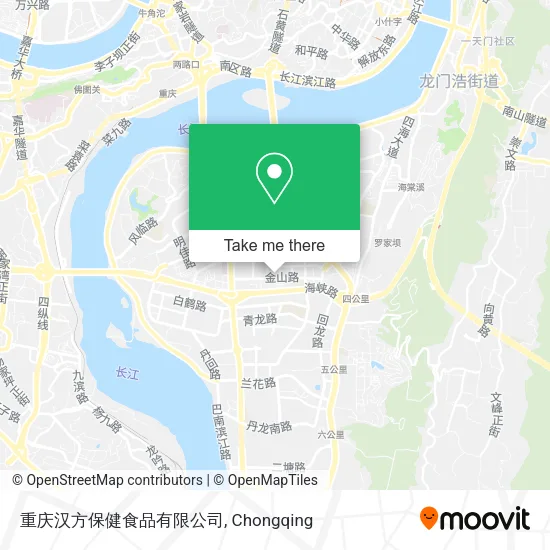 重庆汉方保健食品有限公司 map