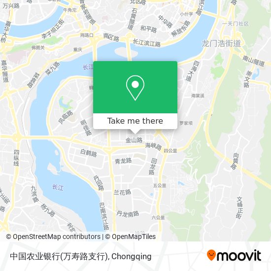 中国农业银行(万寿路支行) map
