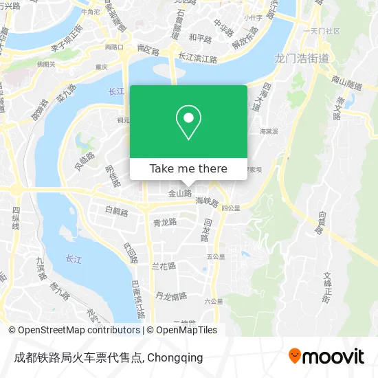 成都铁路局火车票代售点 map