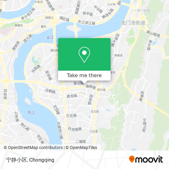 宁静小区 map