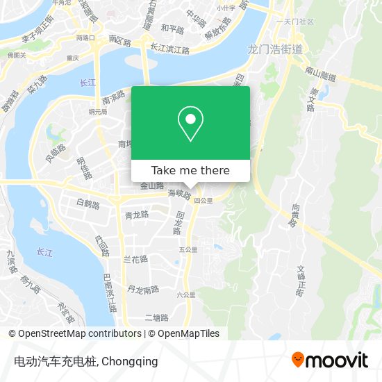 电动汽车充电桩 map